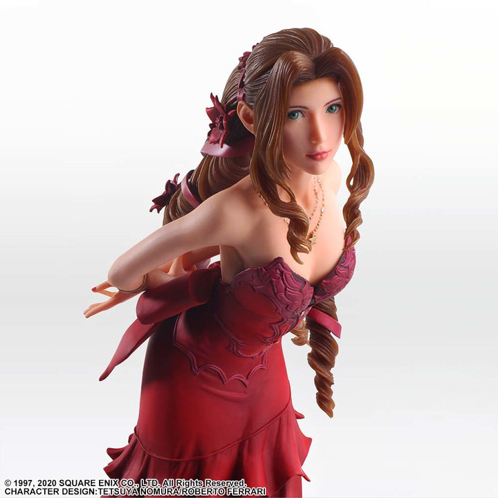 Square Enix Final Fantasy VII Remake Aerith Gainsborough Dress Version Static Arts Statue