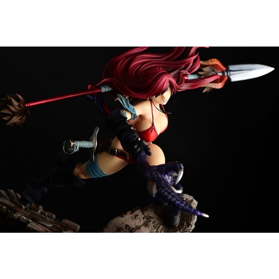 ORCATOYS Fairy Tail Erza Scarlet The Knight Black Armor Ver. 1:6 Scale PVC Figure