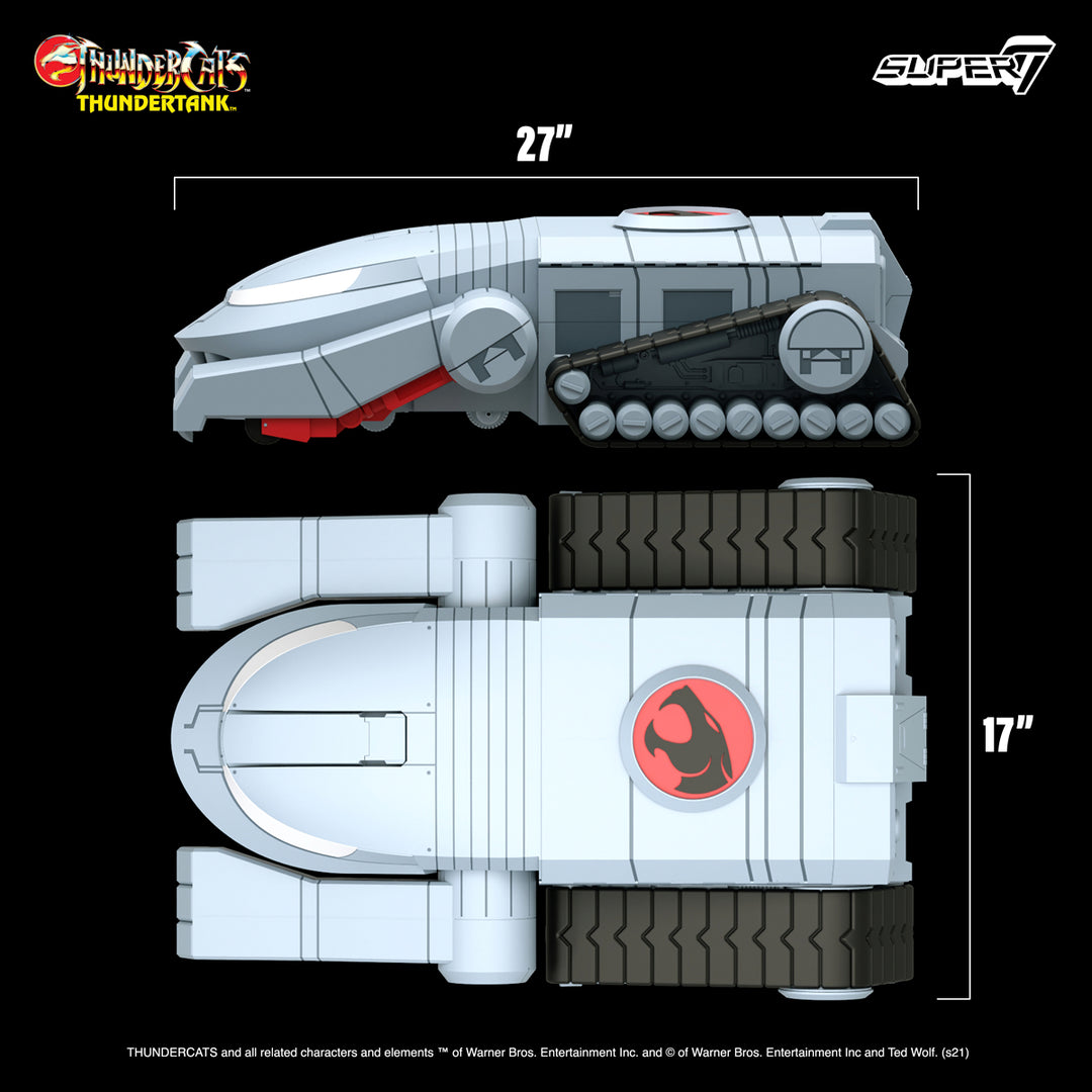 Super7 Thundercats ThunderTank - 27in ULTIMATES! Vehicle Action Figures