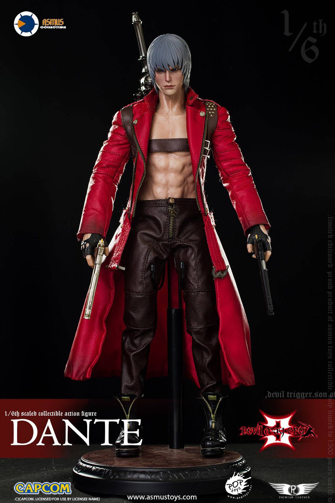 Asmus Toys Devil May Cry III Dante 1/6 Action Figure