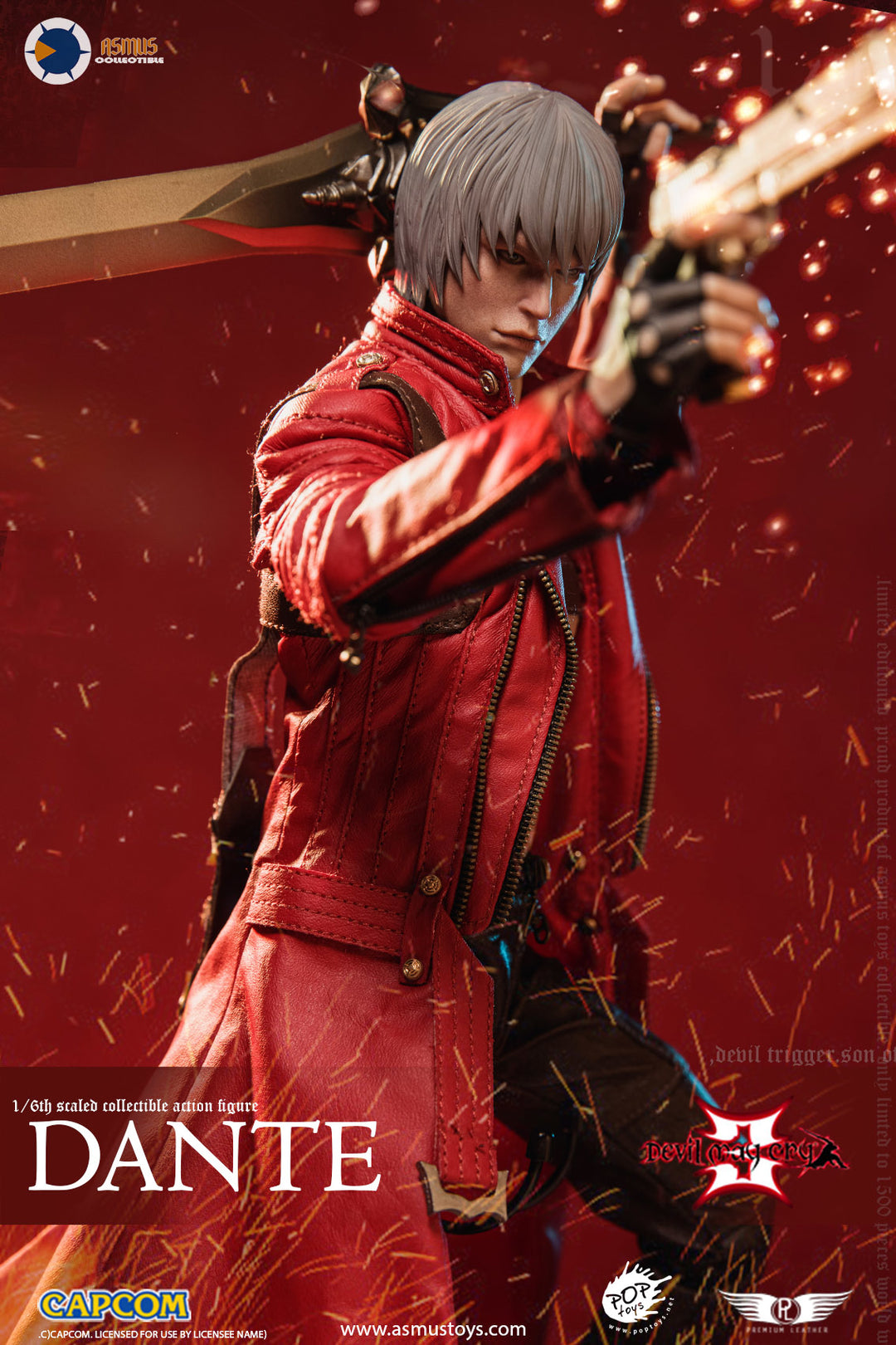 Asmus Toys Devil May Cry III Dante 1/6 Action Figure