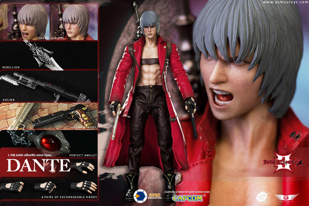 Asmus Toys Devil May Cry III Dante 1/6 Action Figure