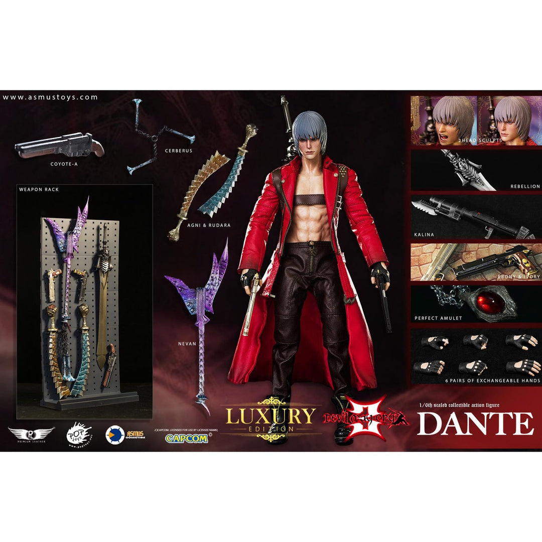 Asmus Toys Devil May Cry III Dante 1/6 Deluxe Version Action Figure