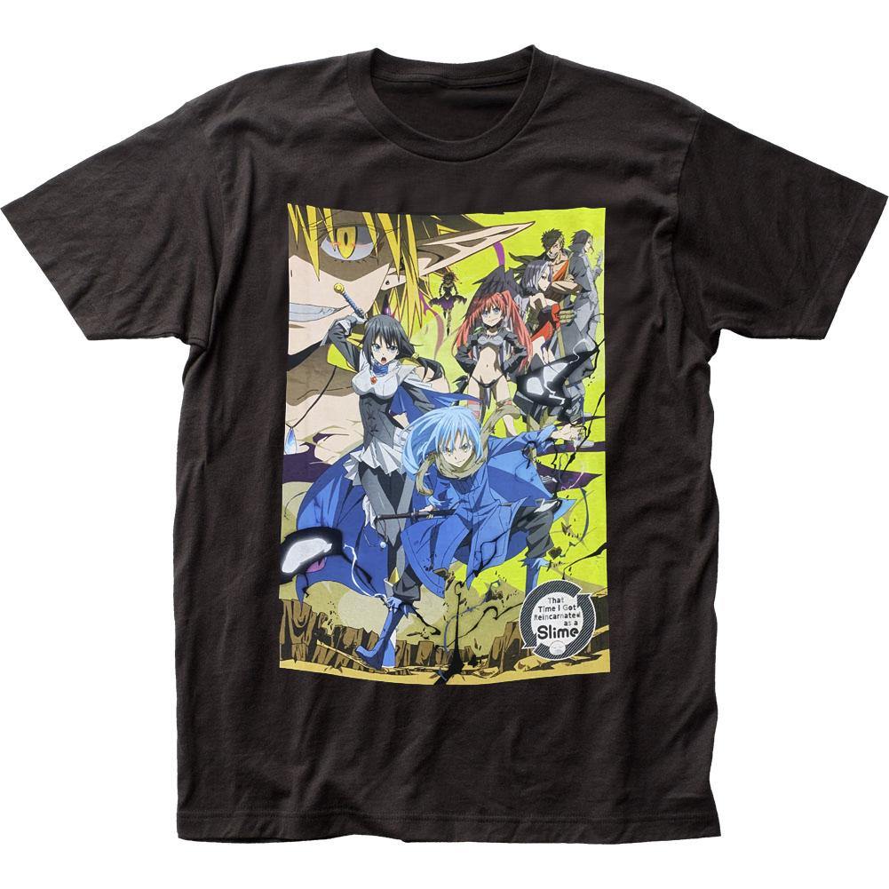 That Time I Got Reincarnated As A Slime Group Anime Adult T Shirt - Fundom