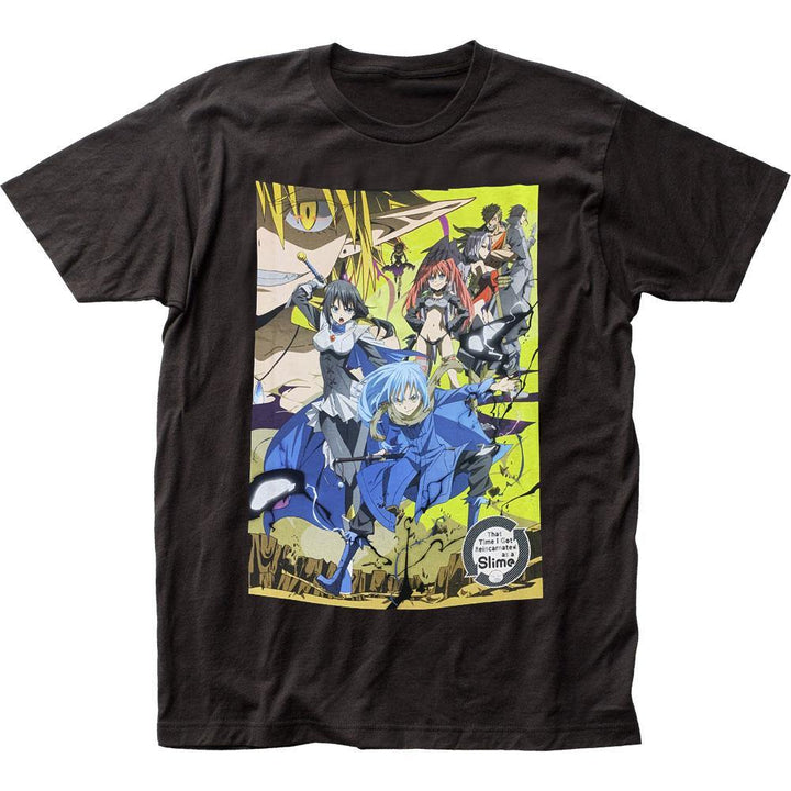 That Time I Got Reincarnated As A Slime Group Anime Adult T Shirt - Fundom