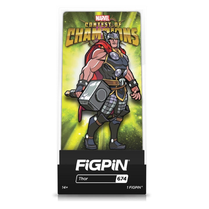 FIGPIN Marvel Contest Of Champions Thor #674 Enaml Pin