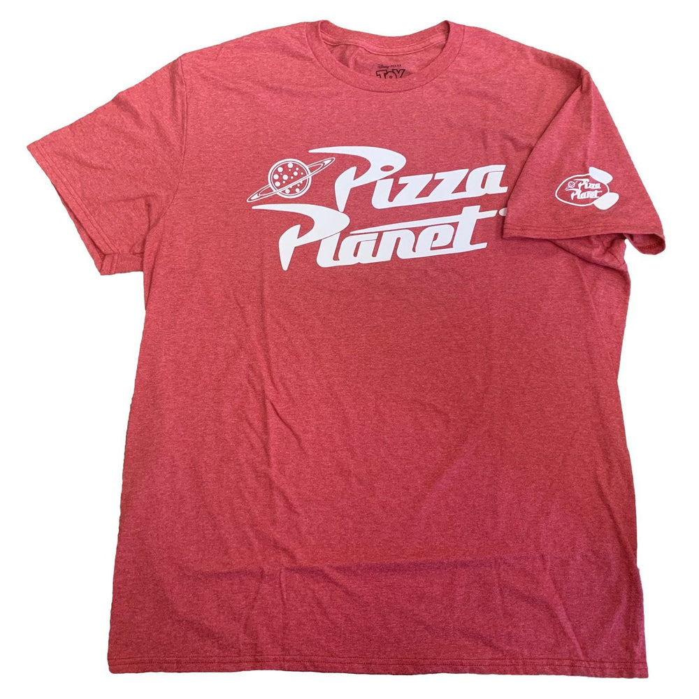 Toy Story Pizza Planet Logo Disney Adult T-Shirt - Fundom