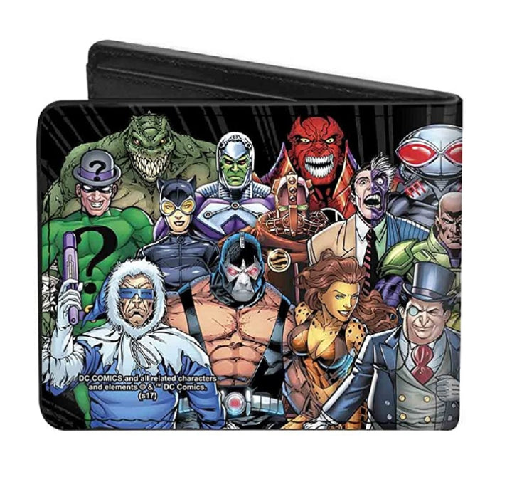 Villains Group Pose DC Comics Bi-fold Wallet