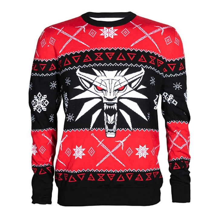 The Witcher 3 Dreaming of A White Wolf Ugly Christmas Holiday Sweater