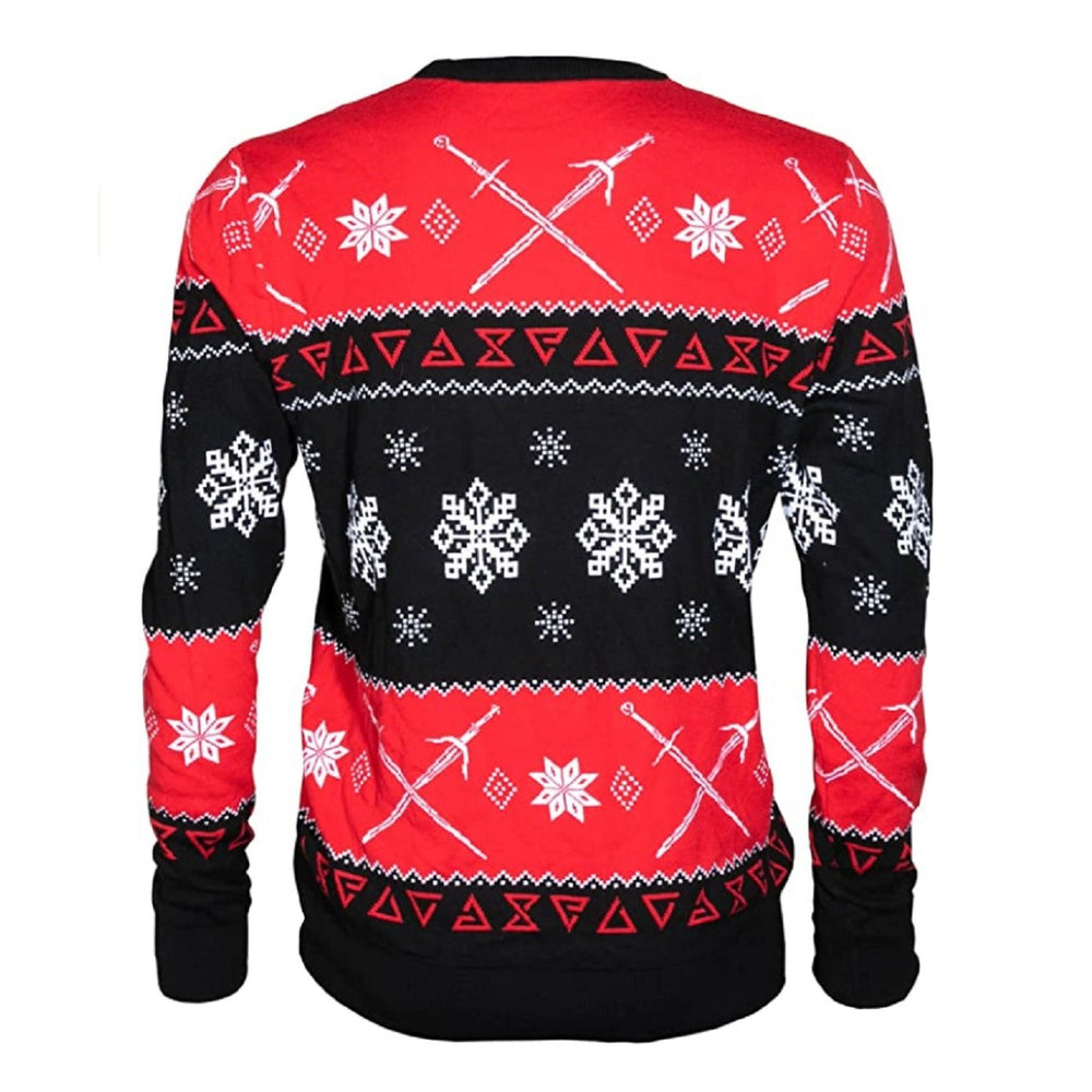 The Witcher 3 Dreaming of A White Wolf Ugly Christmas Holiday Sweater