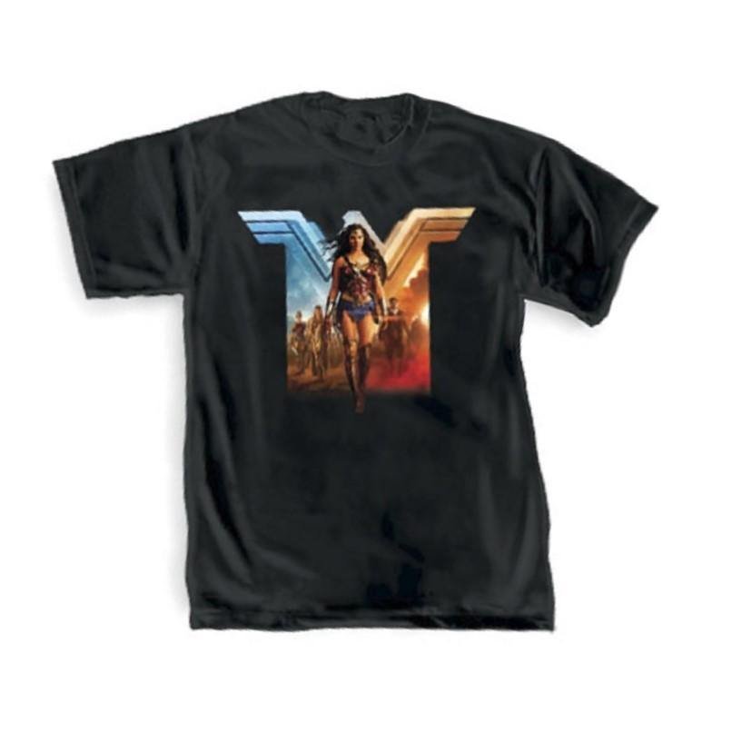 Wonder Woman Movie Red And Blue DC Comics Premium Adult T-Shirt