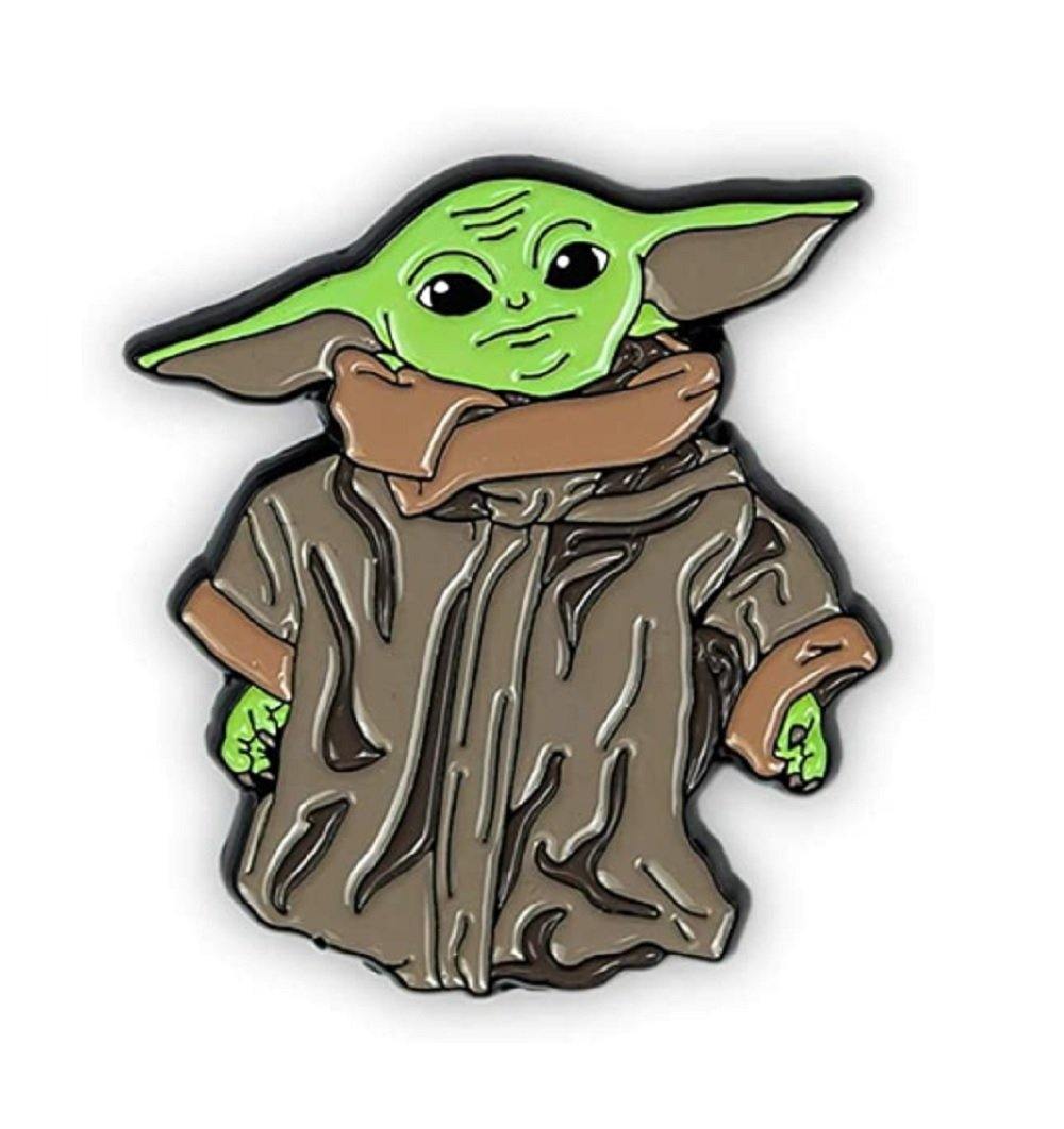 Star Wars Jewelry The Mandalorian Curious The Child Baby Yoda Collector Pin