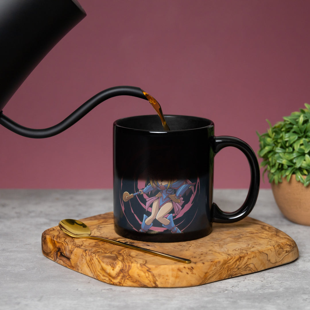 YU-GI-OH Yugi and Dark Magician Girl 15 oz. Heat Change Ceramic Coffee Mug
